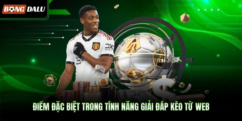 Điểm đặc biệt trong tính năng giải đáp kèo từ web