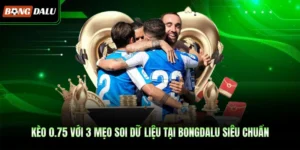 Kèo 0.75 Với 3 Mẹo Soi Dữ Liệu Tại BONGDALU Siêu Chuẩn